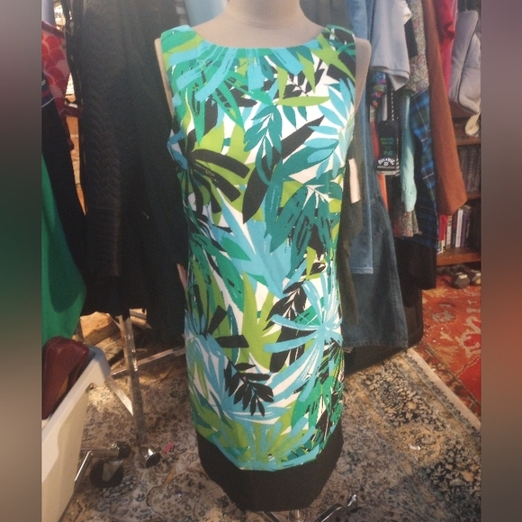 Dressbarn cool color dress, Size 10 NWT - Picture 1 of 4